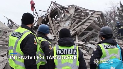 Intenzív orosz rakétatámadásokról számolt be az ukrán védelmi vezetés