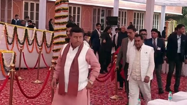 Video: मंत्रिमंडल शपथ ग्रहण समारोह में पहुंचे रविंद्र सिंह भाटी और किरोड़ी लाल मीणा समेत ये विधायक