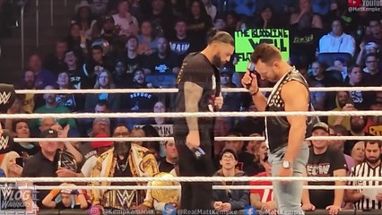 LA Knight and Roman Reigns Final Confrontation Before Crown Jewel - WWE Smackdown 11/3/2023