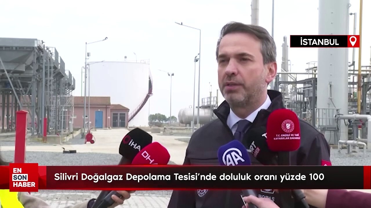 Bayraktar: Silivri Doğalgaz Depolama Tesisi'nde doluluk oranı yüzde 100