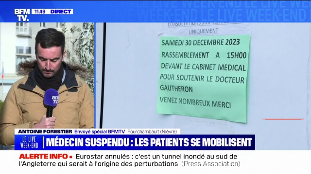 Déserts médicaux: dans la Nièvre, un médecin suspendu pour manquement laisse 4500 patients sans solution