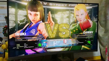 스트리트파이터 5 이부키 vs 캐미(이부키는 3편 첫등장)