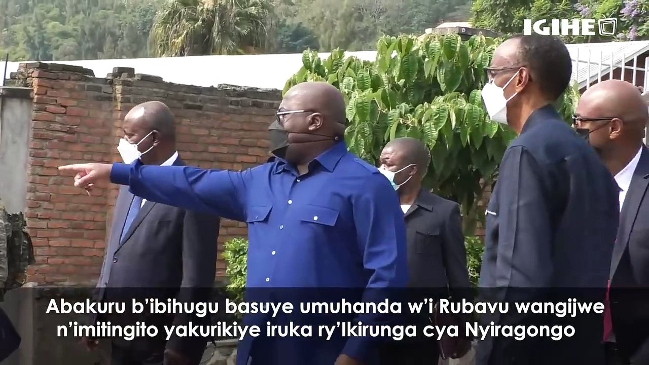 Perezida Kagame yakiriye Tshisekedi i Rubavu: Ihere ijisho uko byari byifashe