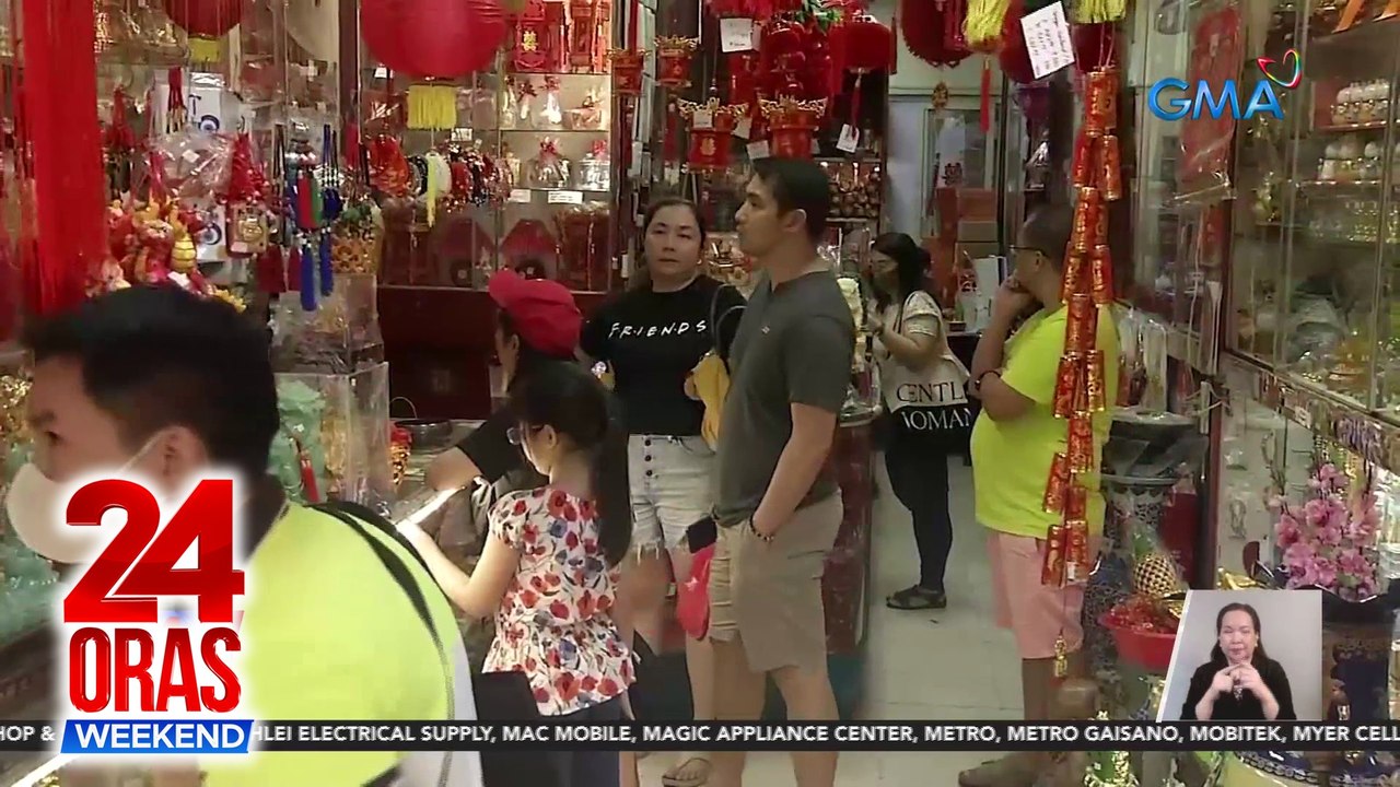 Lucky fruits at lucky charms kabilang ang isang 'anti-marites' daw, ibinebenta sa Binondo at Divisoria | 24 Oras Weekend