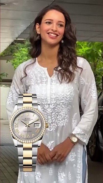 National Cursh Of India Tripti Dimri from Animal Movie Spotted Wearing Rolex Day Just Watch