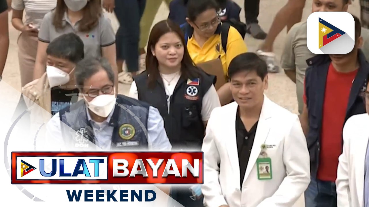 Mga opisyal ng DOH, nag-ikot sa mga ospital sa NCR