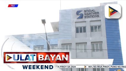 SWS survey: 96% ng mga Pinoy, puno ng pag-asa para sa 2024
