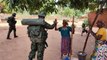 A heart-warming moment between Cabo Delgado residents and Rwandan Soldiers