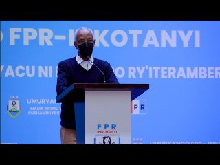 François Ngarambe yasabye urubyiruko rwa FPR-Inkotanyi kubyaza umusaruro amahirwe rwashyiriweho