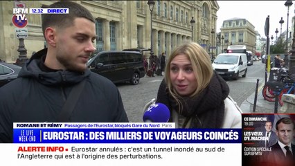 Eurostar: tous les trains annulés jusqu'à 16h