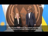 President Kagame receives Catherine Russell, UNICEF Executive Director