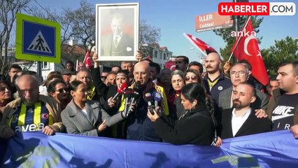 Anıtkabir'e Fenerbahçe-Galatasaray sevgisi