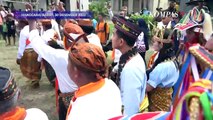 Momen Gibran dan Selvi Disambut Upacara Adat Saat Kunjungi Rumah Adat di Manggarai Barat