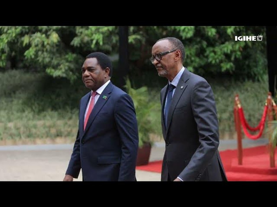 Perezida Hichilema wa Zambia yageze mu Rwanda || Yakiranywe urugwiro rukomeye