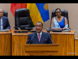 Allocution du président Sassou Nguesso au Parlement Rwandais