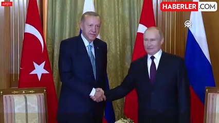 Putin'den Cumhurbaşkanı Erdoğan'a yeni yıl mesajı