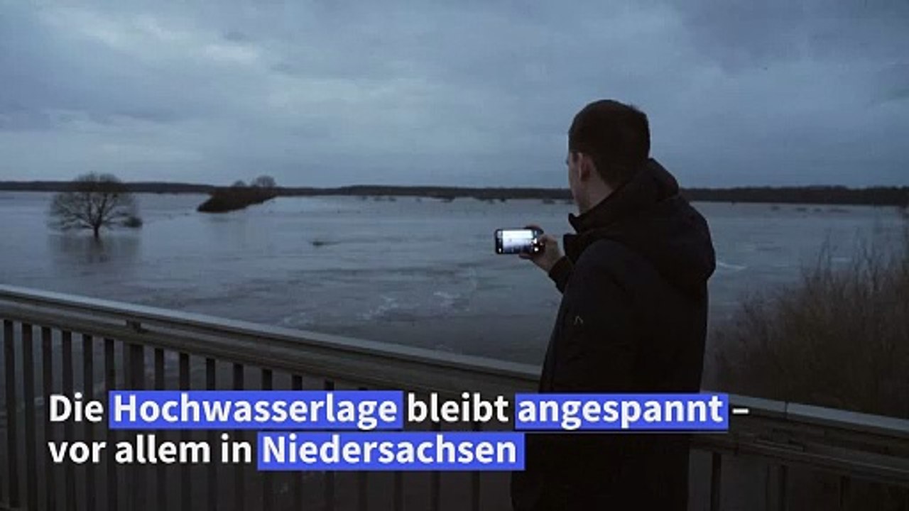 Hochwasserlage ist weiter angespannt