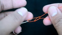 This knot can be used for ultralight casting and fly fishing