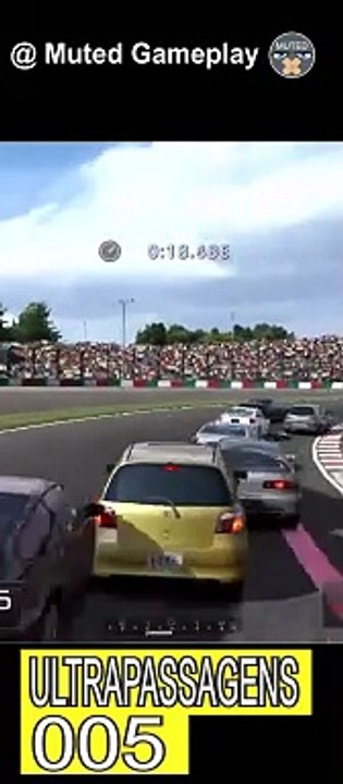 005 Curtinha de Ultrapassagens Toyota Vitz U EURO SPORTS EDITION 3DOOR ＭT 1.0 (1999) Corrida de Carros amador Gran Turismo 5 de PS3 Suzuka Circuit East Course Japan