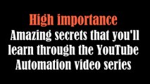 8 exclusive secrets! In YouTube Business.only in our YouTube Automation Business course. Don't miss out on the key to YouTube success!