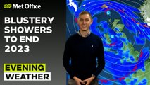 Met Office Evening Weather Forecast 30/12/23 – Rain pushing eastwards