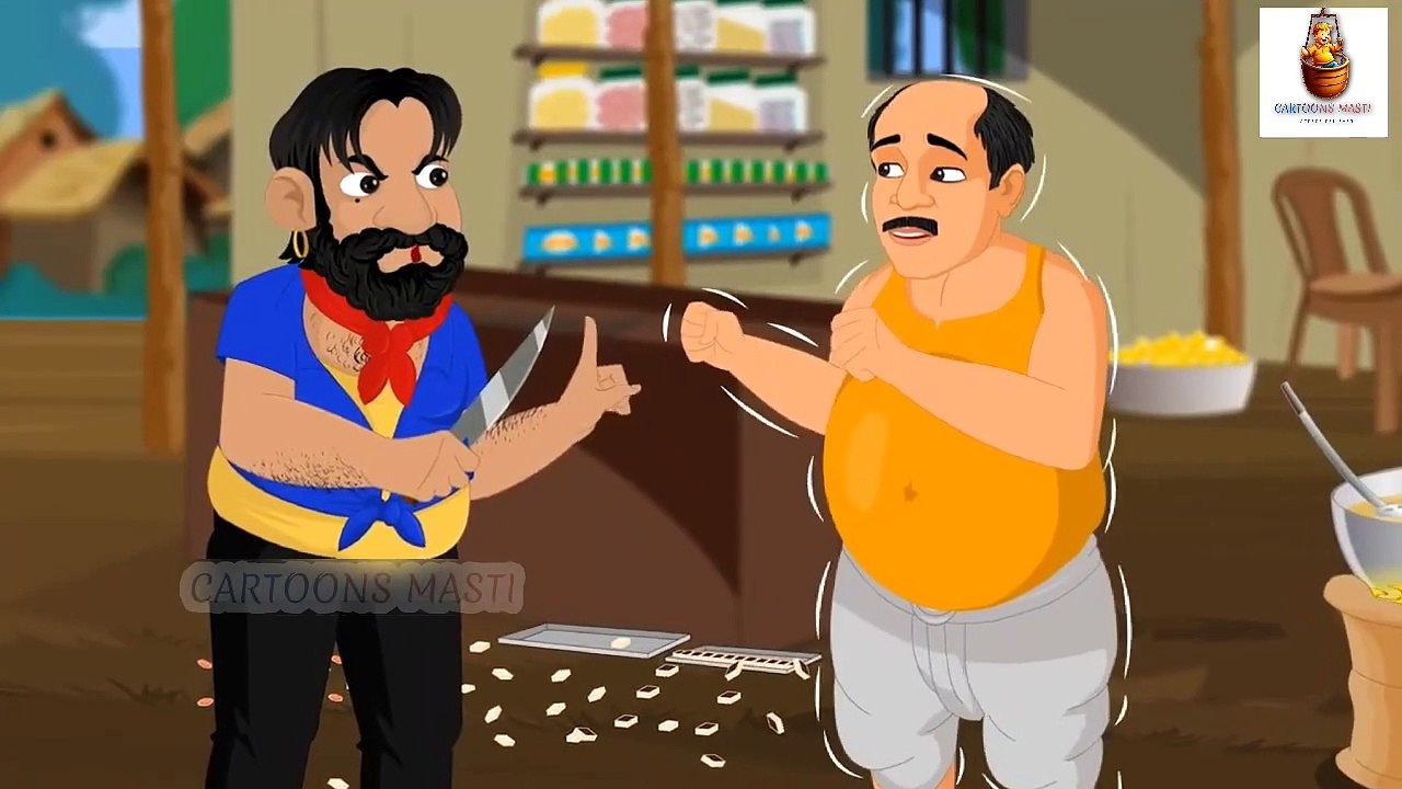 গ্রামের বদমাশ | GRAMER BADMASH | BANGLA GOLPO | BANGLA STORIES | Cartoons Masti