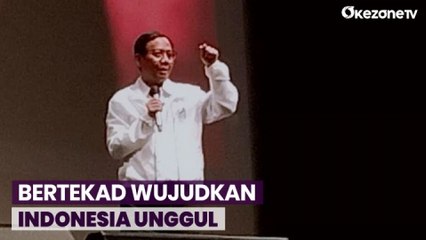 Wujudkan Indonesia Unggul, Mahfud MD Janji Teruskan Program Pemerintah