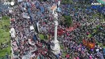 Argentina,  arresti e scontri alla protesta contro il governo