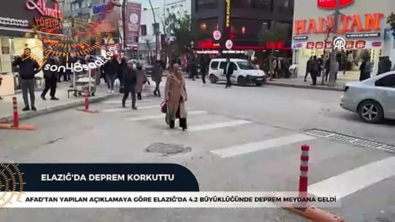 Elazığ'da deprem