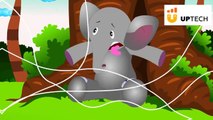 Ek Mota Hathi _ एक मोटा हाथी _ Hindi Rhymes for Kids #UptechEntertainment  #Uptech_2