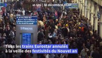 Tous les trains Eurostar annulés à la veille des festivités du Nouvel an