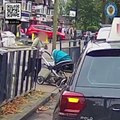 Watch: Birmingham driver narrowly misses woman pushing a buggy over zebra crossing