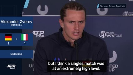 Zverev happy with performance in season opener