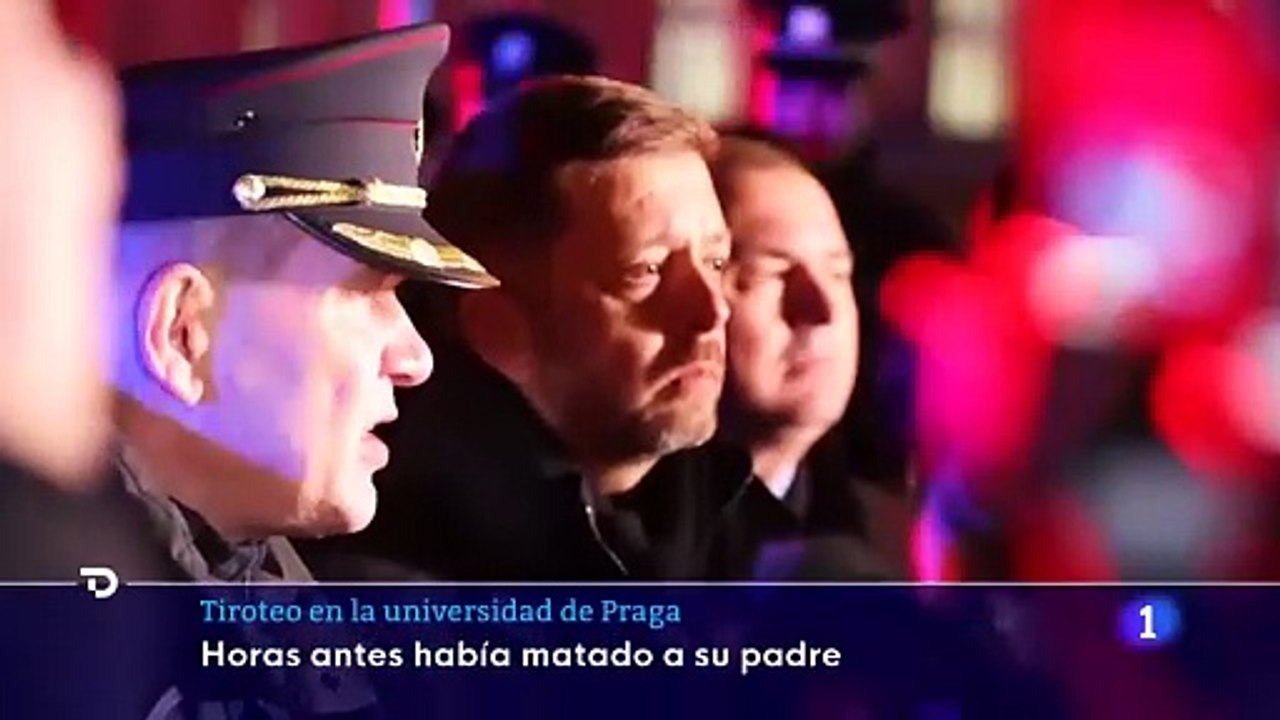 PRAGA Un HOMBRE de 24 AÑOS mata en un TIROTEO a 15 PERSONAS, entre ellos, a su PADRE