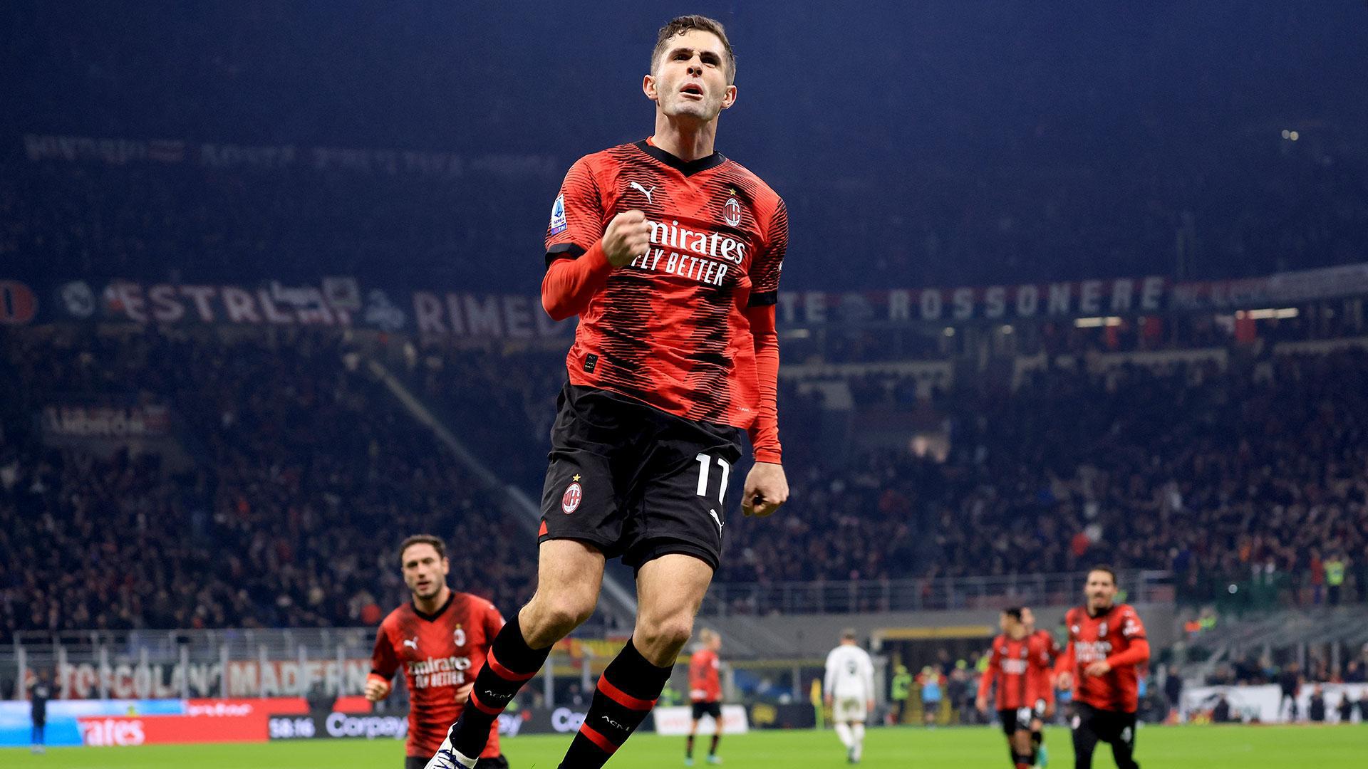 Pulisic earns Milan 1-0 win over Sassuolo