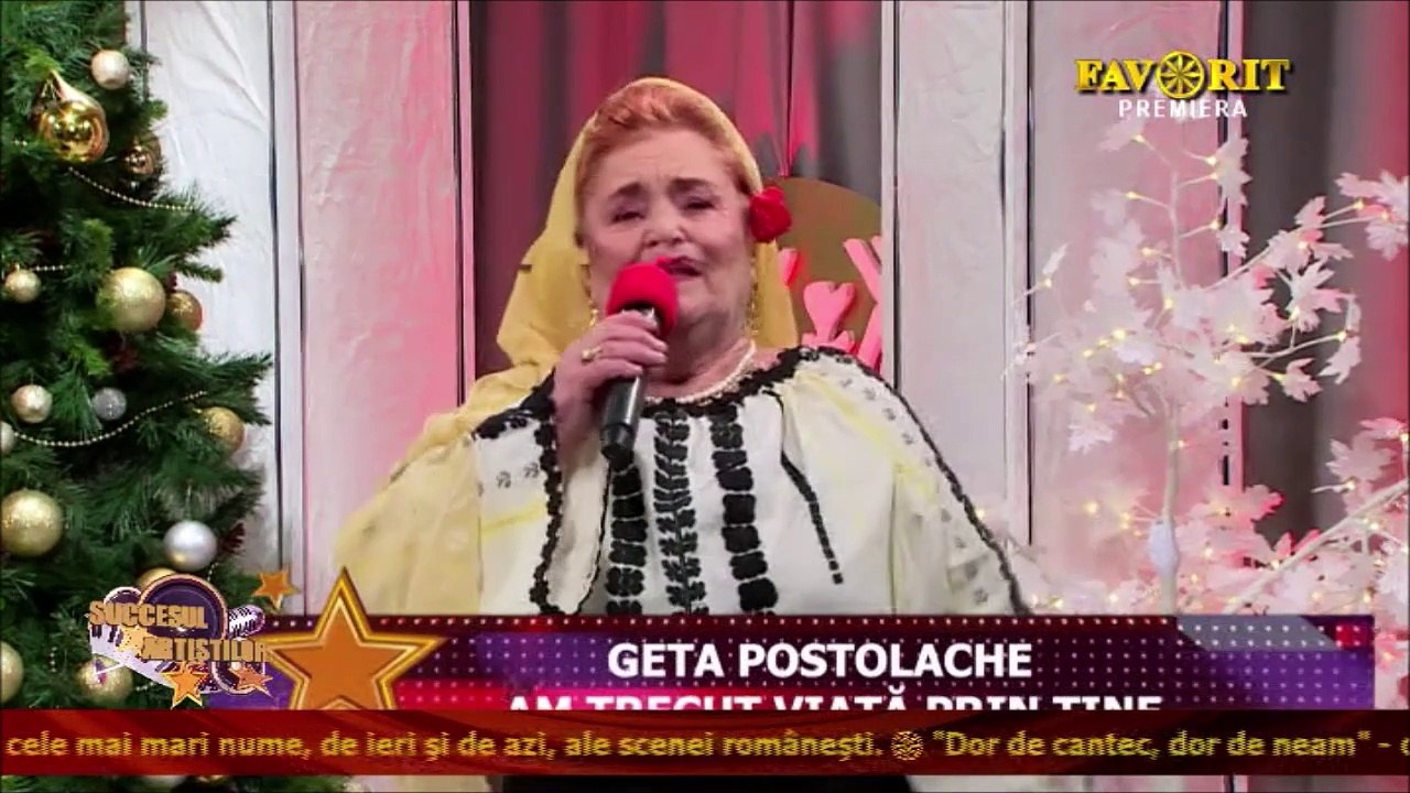 Geta Postolache - Am trecut, viata, prin tine (Succesul artistilor - Favorit TV - 28.12.2023)