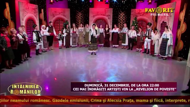 Elena Mimis Tranca - De-as fi neica brad in munte (Intalnirea romanilor - Favorit TV - 29.12.2023)
