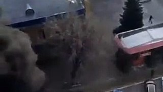 New scenes of the Ukrainian strike on the Russian city of Belgrod