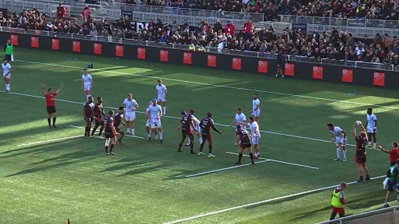 TOP 14 - Essai de pénalité (LOU) - LOU Rugby - Montpellier Hérault Rugby