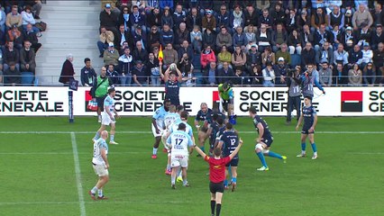 TOP 14 - Essai de Uzair CASSIEM (AB) - Aviron Bayonnais - Racing 92