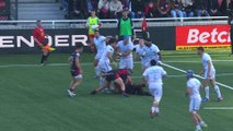 TOP 14 - Essai de Davit Niniashvili (LOU) - LOU Rugby - Montpellier Hérault Rugby