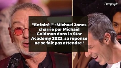 "Enfoiré !" : Michael Jones charrié par Michaël Goldman dans la Star Academy 2023, sa réponse ne se fait pas attendre !