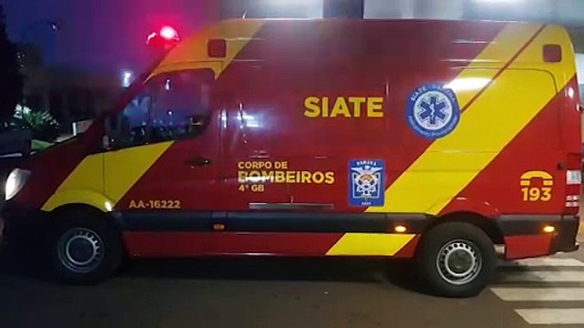 Ciclista é encaminhado ao HUOP após acidente de trânsito na Avenida Tancredo Neves
