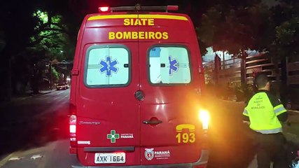 Moto e carro colidem na Rua Salgado Filho intersecção com Pernambuco