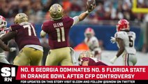 No. 6 Georgia Dominates No. 5 Florida State in Orange Bowl Following CFP Controversy