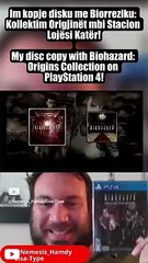 When I Began Livestreaming Biohazard_ Origins Collection On My PlayStation 4!