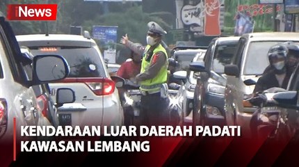 Jelang Tahun Baru, Kendaraan dari Luar Daerah Padati Kawasan Lembang