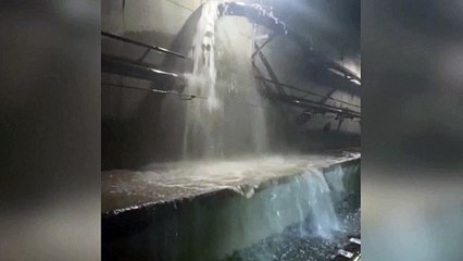 Flooded tunnel near London disrupts Eurostar train