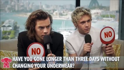 【字幕】Niall and Harry play the Yes / No game 2014.11