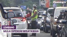 Jelang Malam Tahun Baru, Kawasan Lembang Dipenuhi Wisatawan